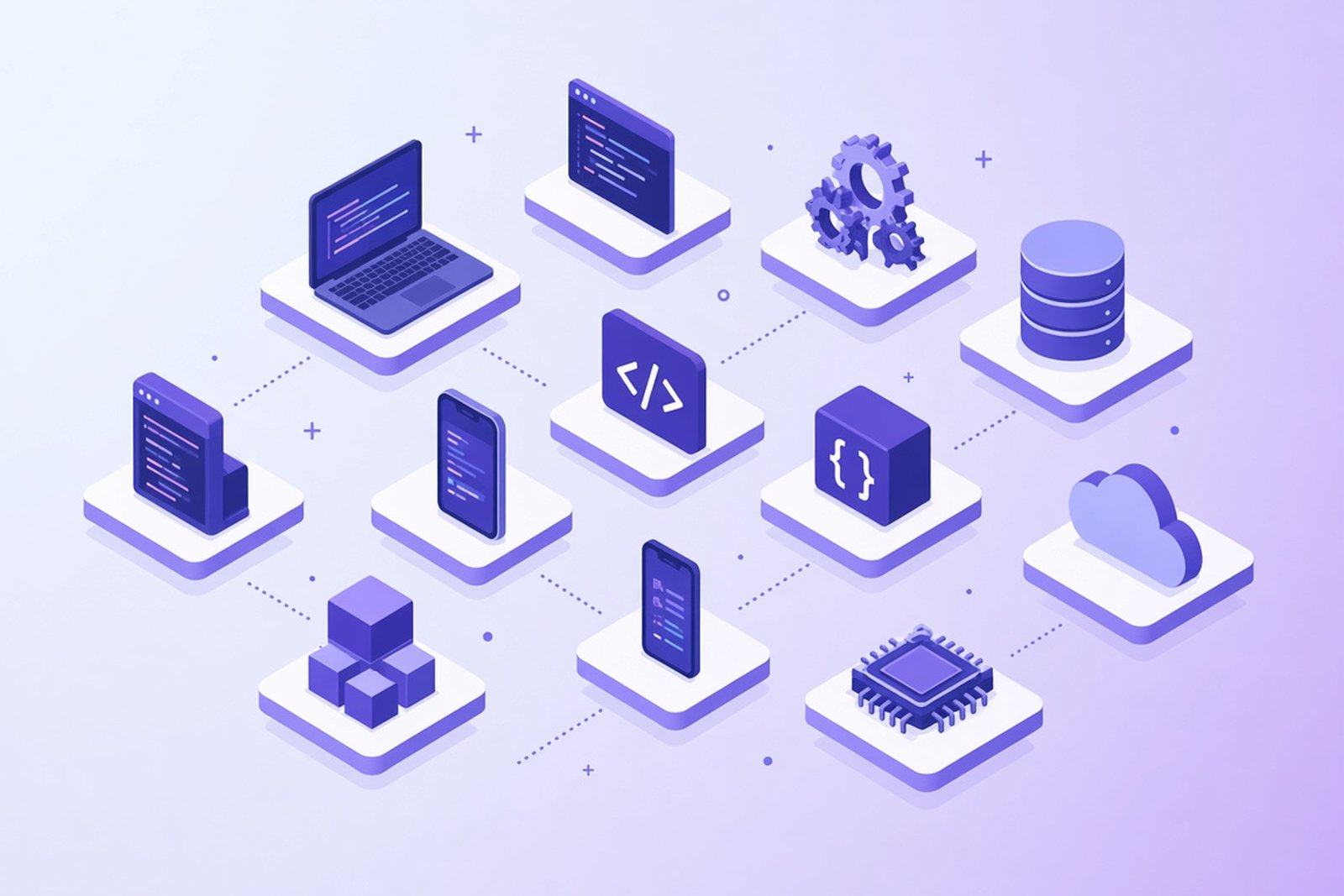 The diverse ecosystem of top programming languages in 2026 spanning web, mobile, AI, data, and systems development